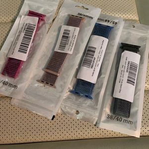 Nylon Apple Watch band NWT